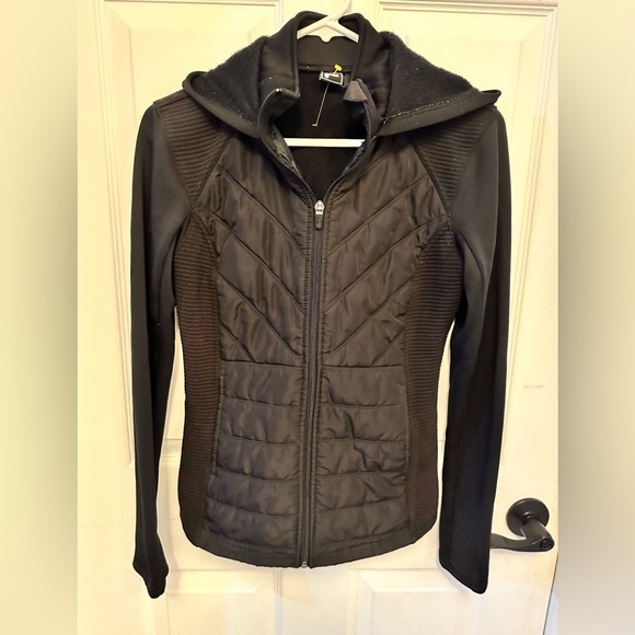Fila Jackets & Blazers - Fila black hooded zipper sweatshirt jacket